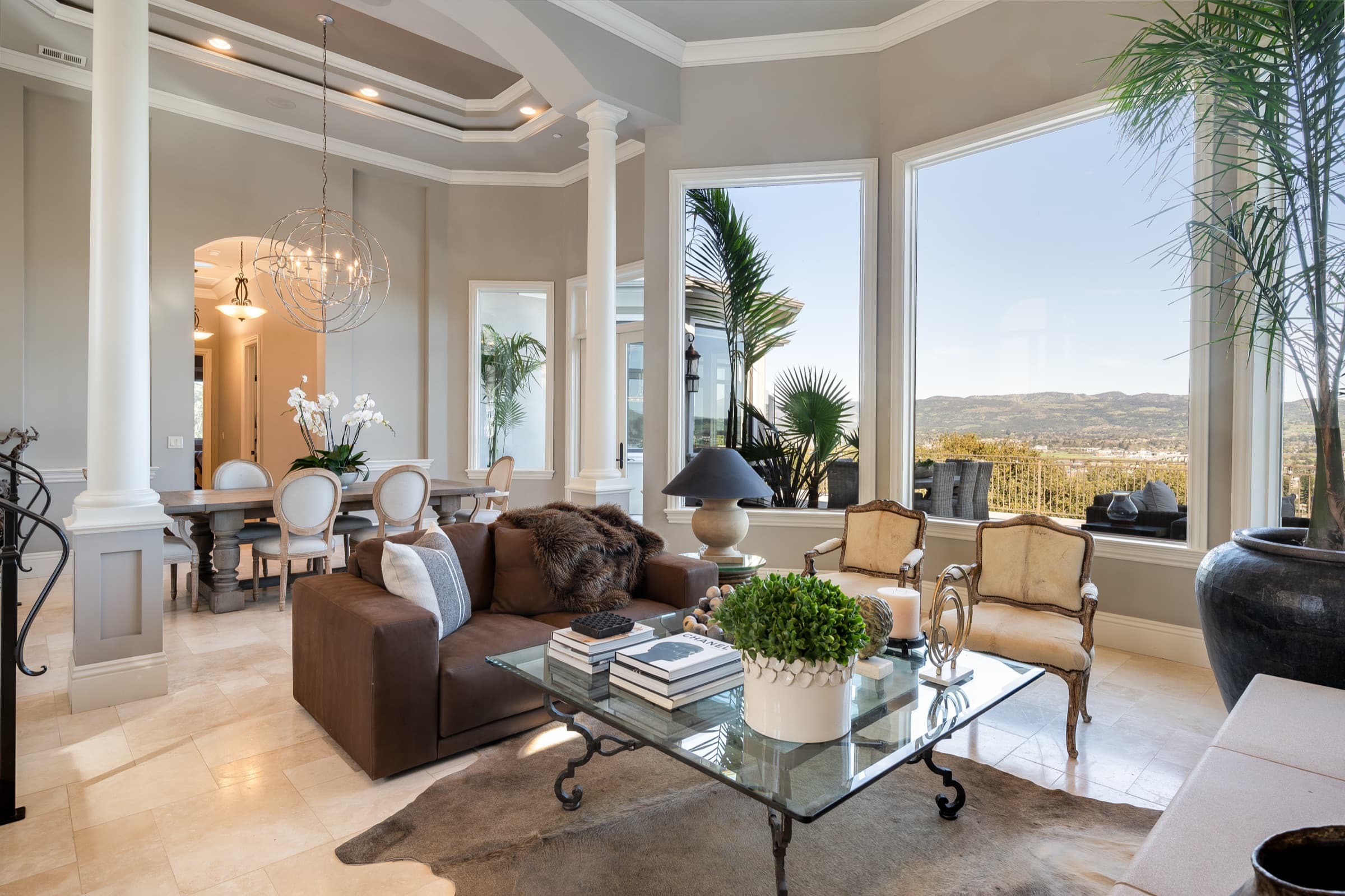 Living room, 10 Canterbury Drive.