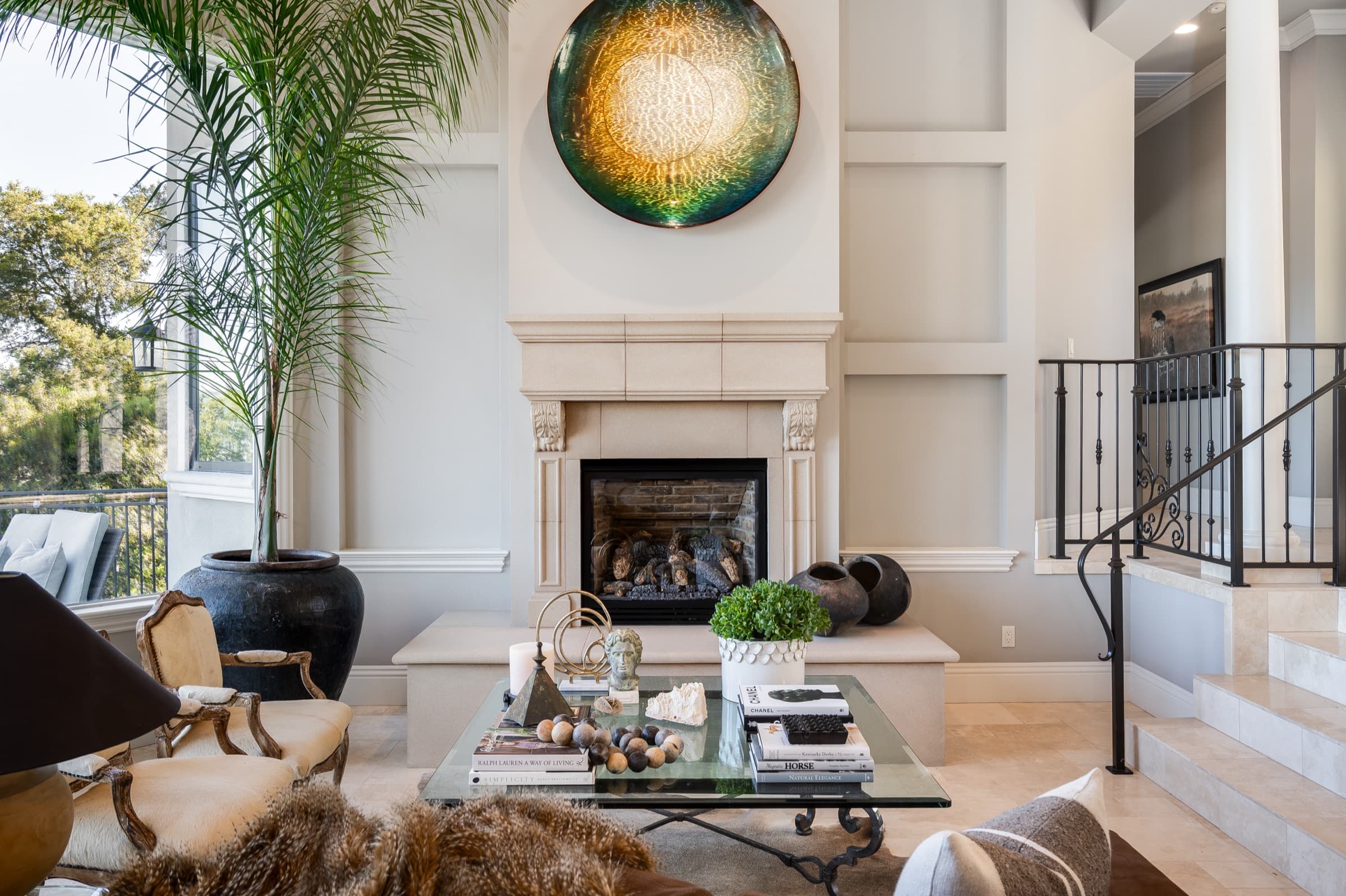 Living room, 10 Canterbury Drive.