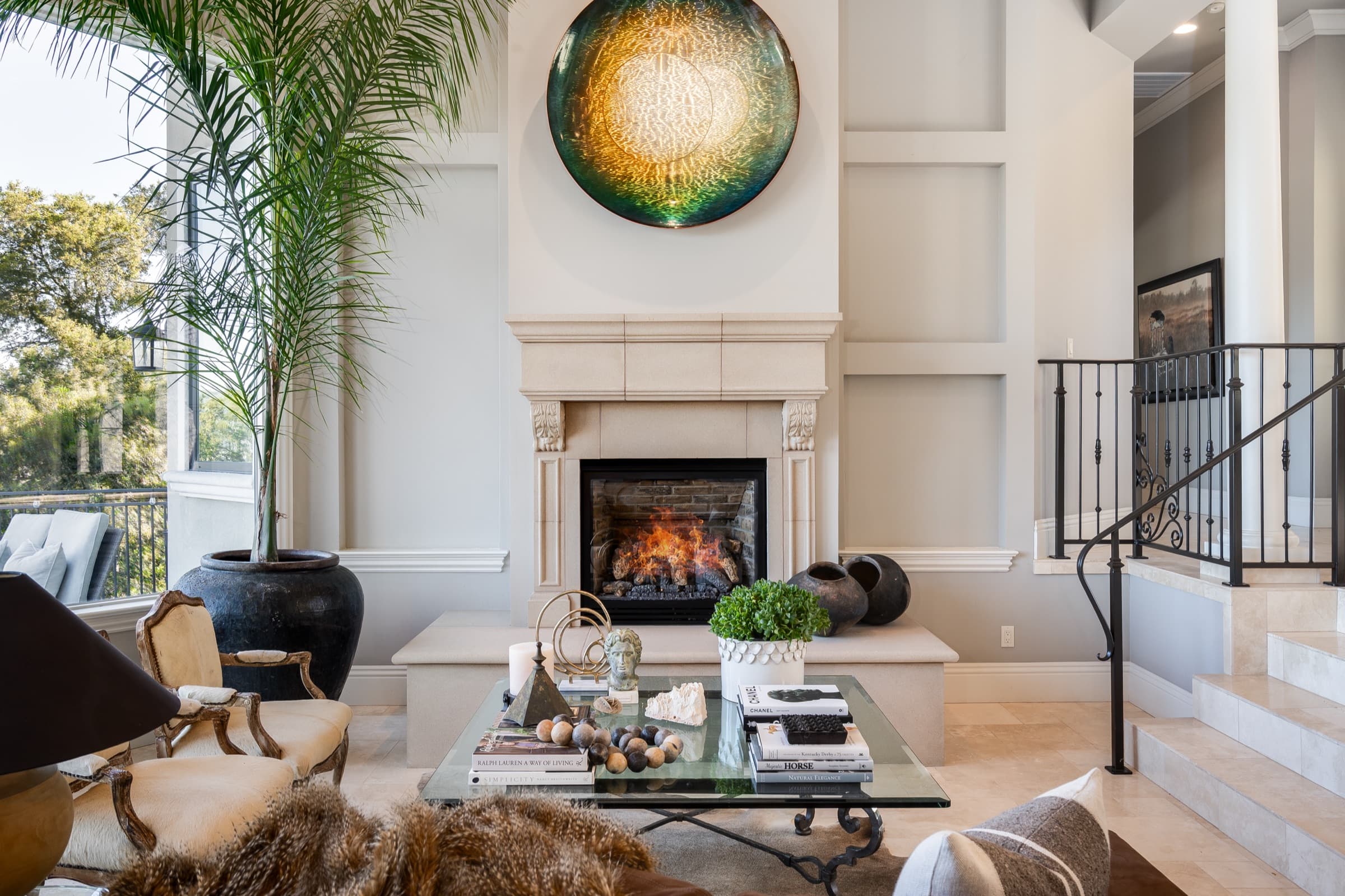 Living room, 10 Canterbury Drive.