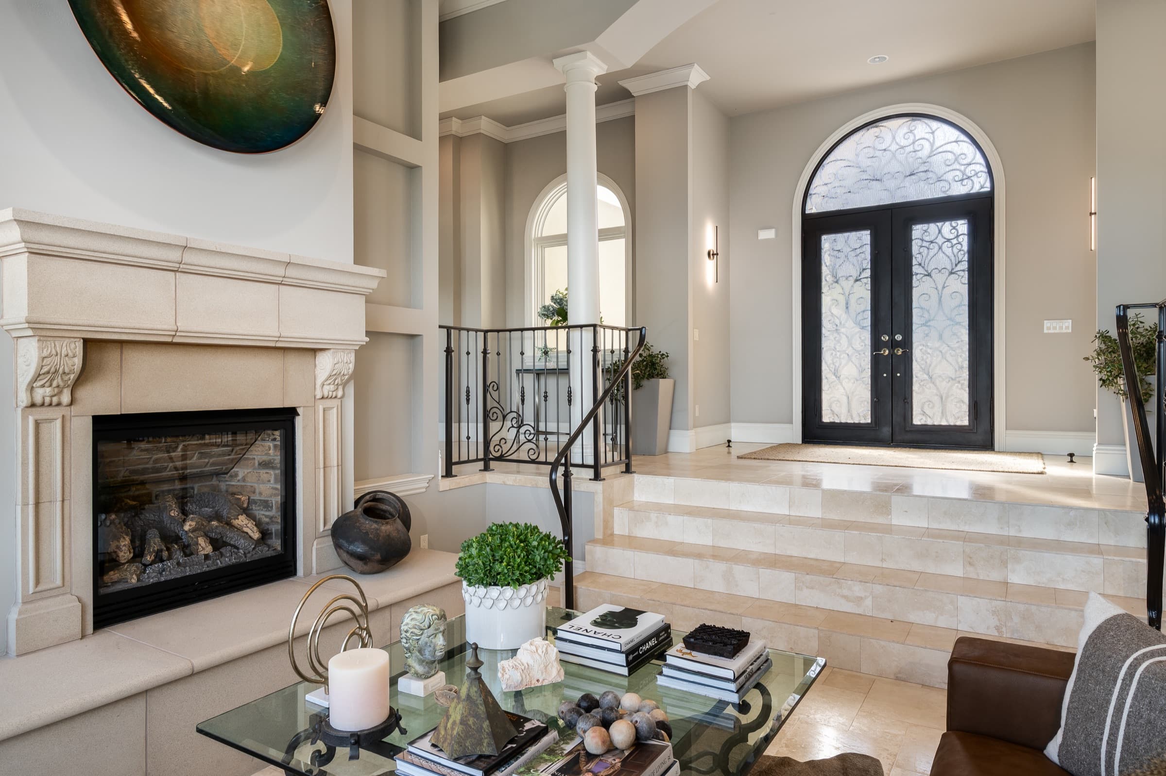 Living room, 10 Canterbury Drive.